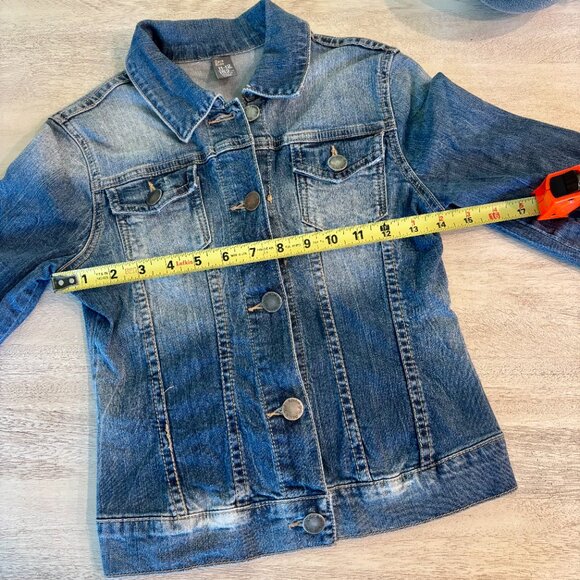 Zara Girls Denim Jean Jacket Size 11-12 - Picture 5 of 8